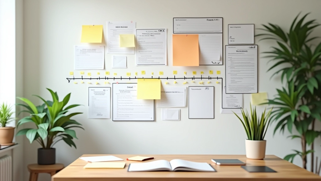 Vision board e milestone planning